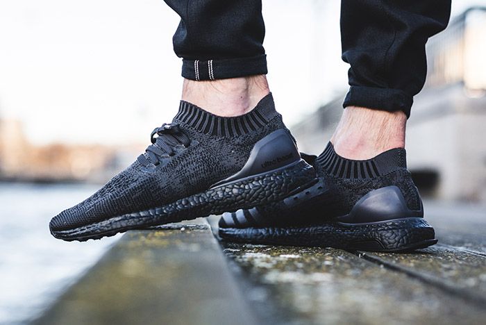 Adidas Ultra Boost Uncaged Pitch Triple Black On Foot 1