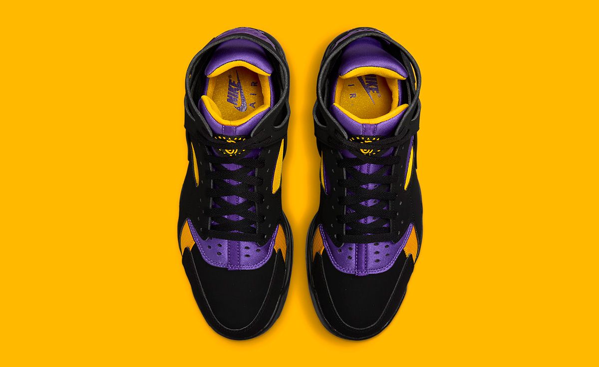 The Nike Air Flight Huarache ‘Lakers Away’ Gets a US Launch Date ...