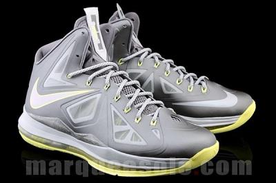 Nike Lebron Silver Canary Yellow Sneaker 1