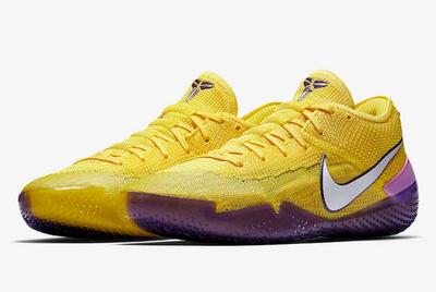 Nike Kobe Ad Nxt 360 Yellow Strike Lakers Aq1087 700 Release Date Sneaker Freaker