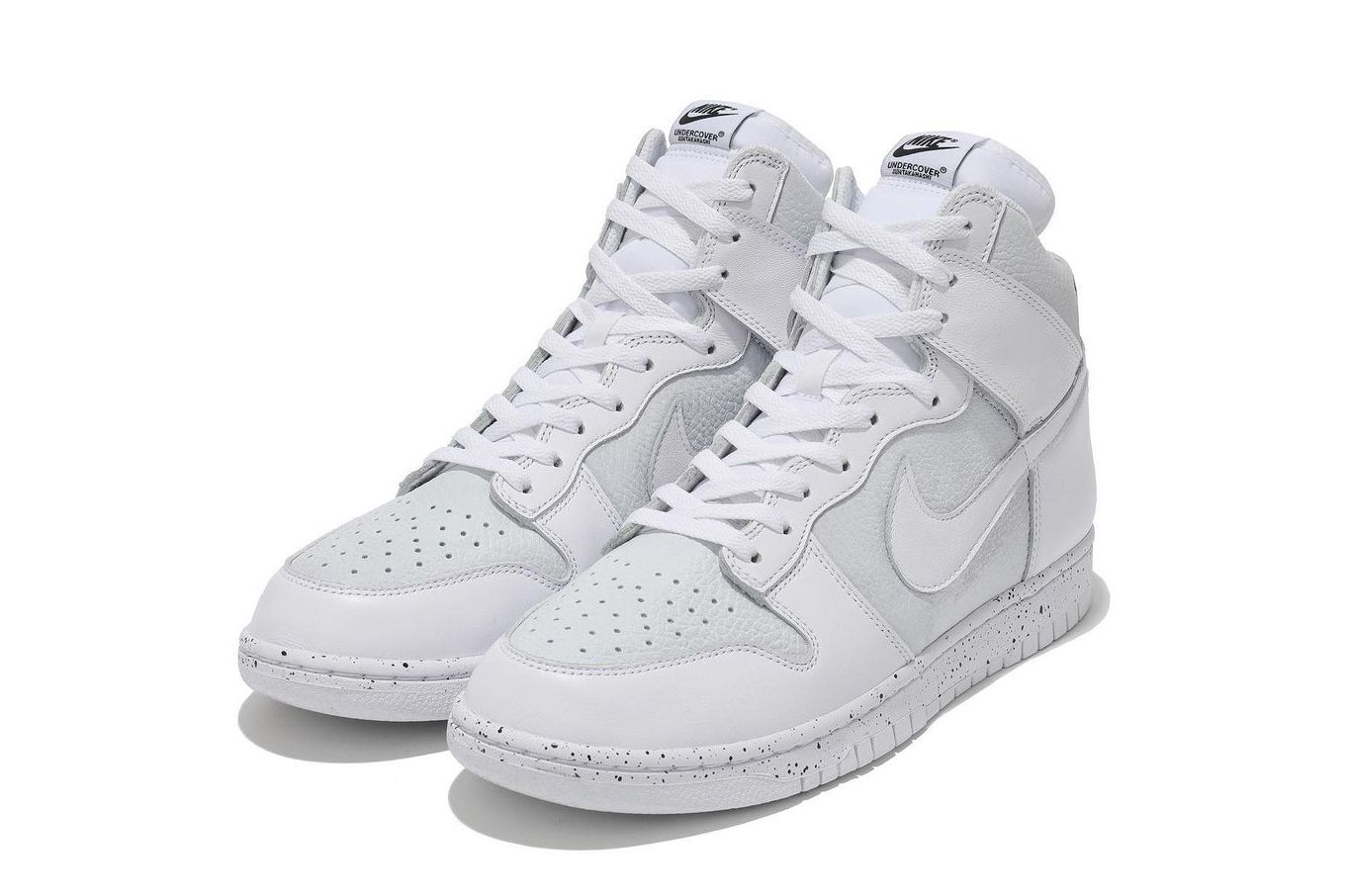 The UNDERCOVER x Nike Dunk High 1985 Appears In White - Releases