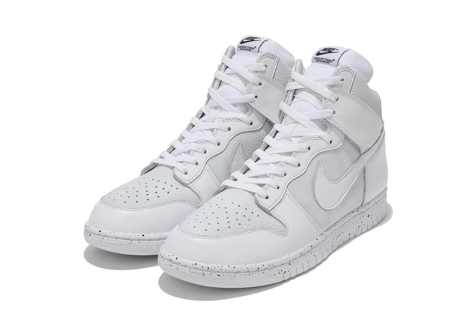 The UNDERCOVER x Nike Dunk High 1985 Appears In White - Sneaker Freaker