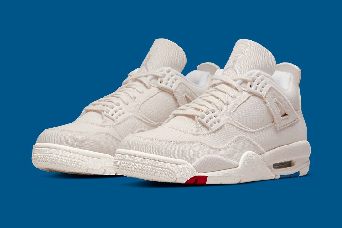 Air Jordan 4 'Canvas' - Sneaker Freaker