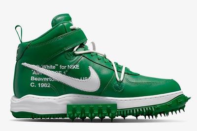 Off-White x Nike nike air vibenna pale grey blue paint bedroom room Mid Green DR0500-300