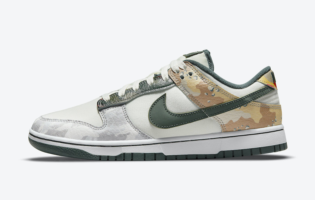camo dunk low