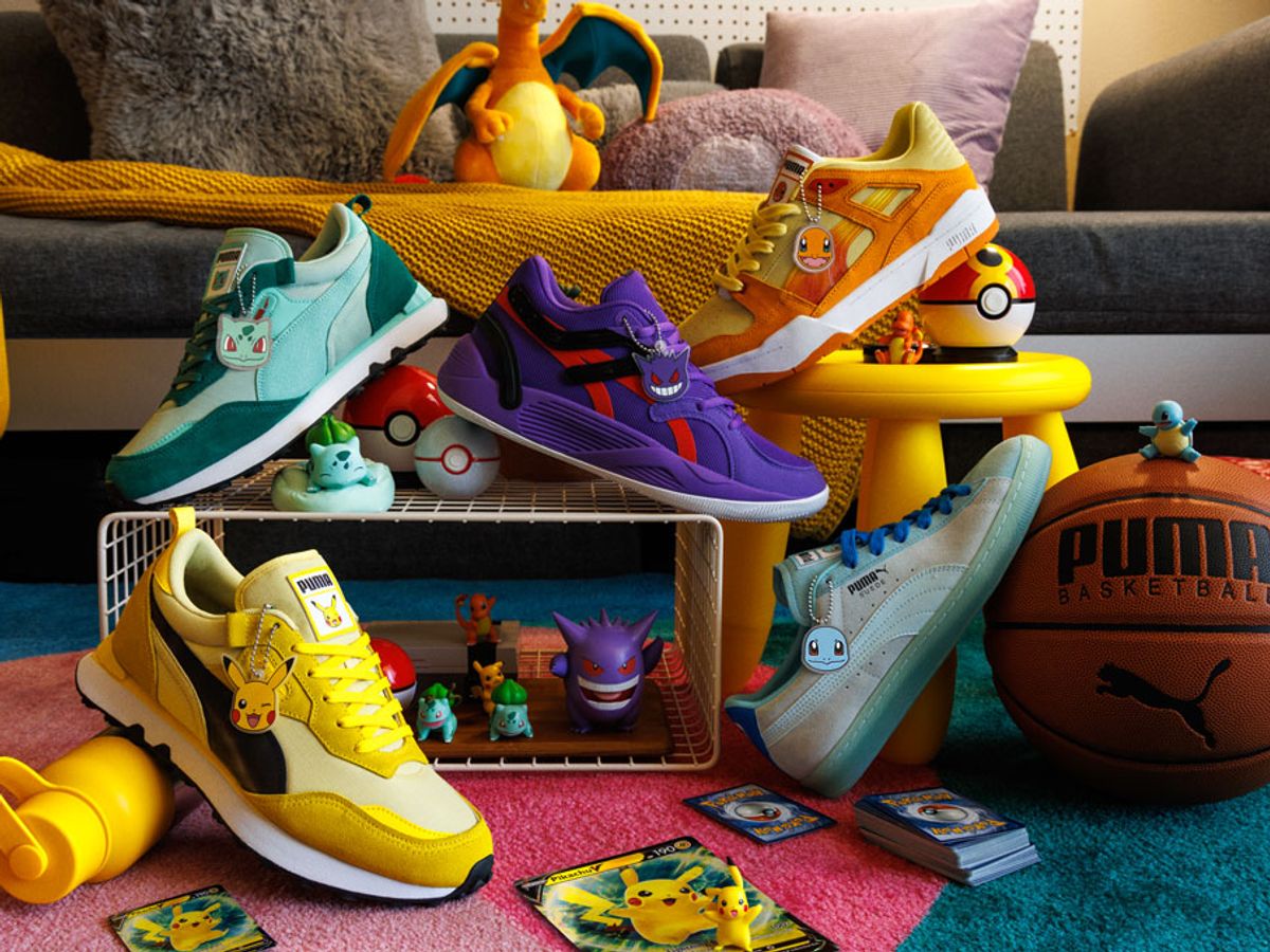 Be the Very Best With PUMA's Pokémon Collection - Sneaker Freaker