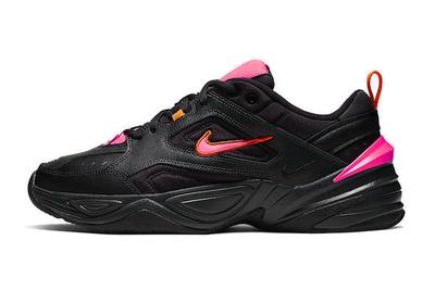 Nike M2K Tekno Black Pink Av4789 008 Medial Side Shot