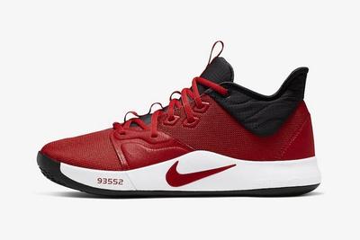 Nike Pg3 University Red Lateral