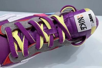 KAWS x sacai x Nike Blazer Low Purple