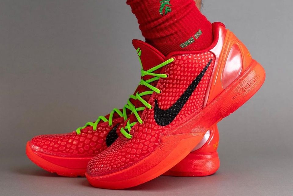 'Tis the Season For the Nike Kobe 6 Protro ‘Reverse Grinch’ - Sneaker ...