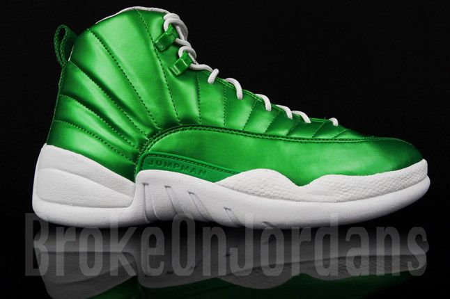 Jordan 12 Metallic Green Sample 01 1