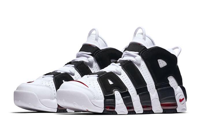 Nike Air More Uptempo (White/Black) - Releases