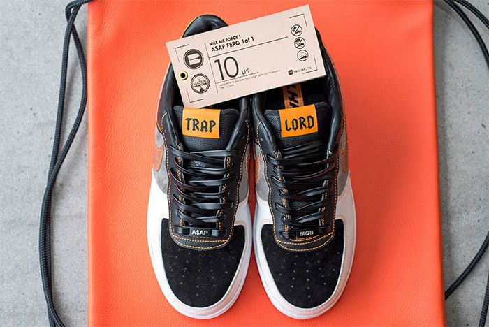 Deubré Bespokeind Nike Air Force 1 Asap Ferg 1