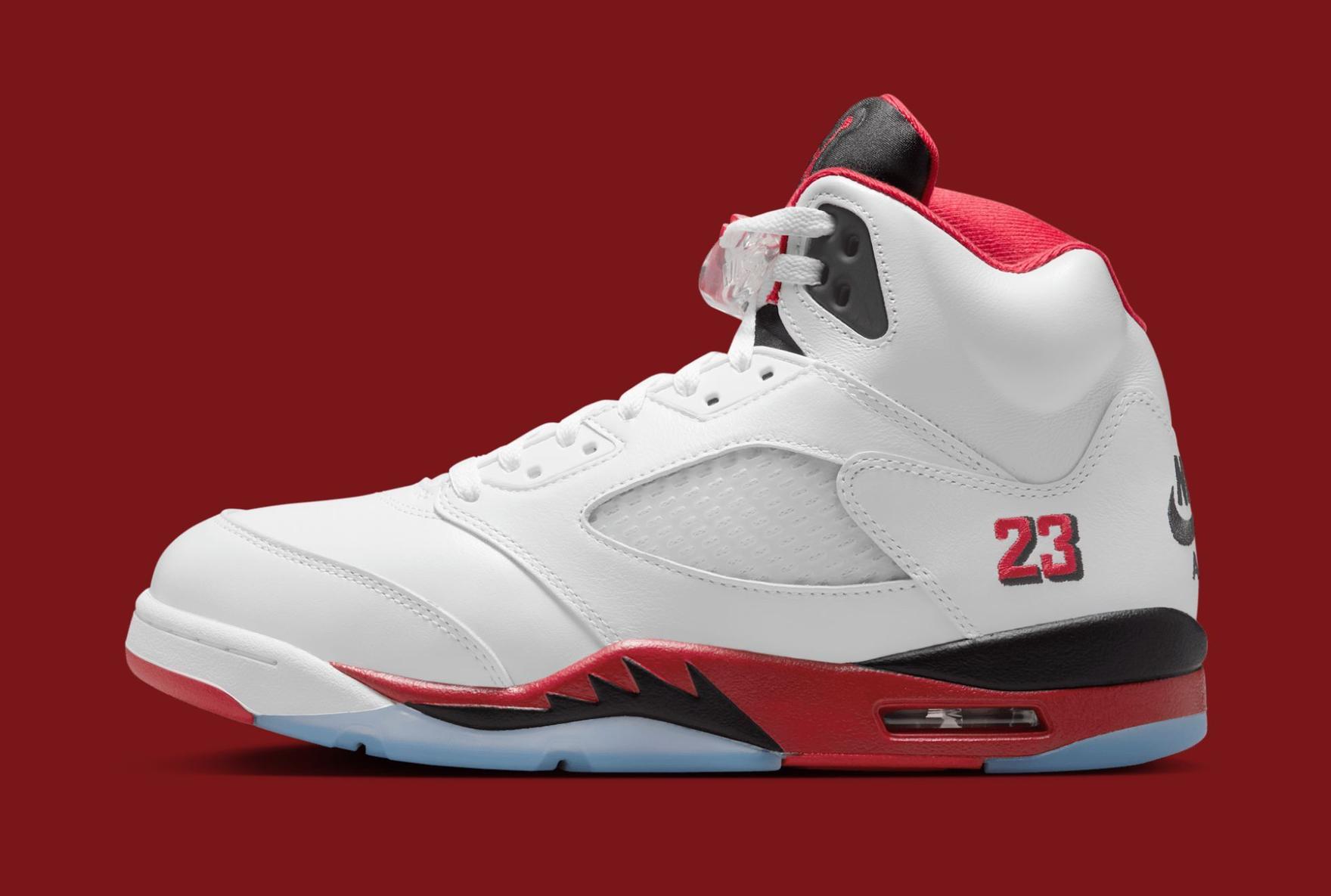 Air Jordan 5 Fire Red 2025 Release