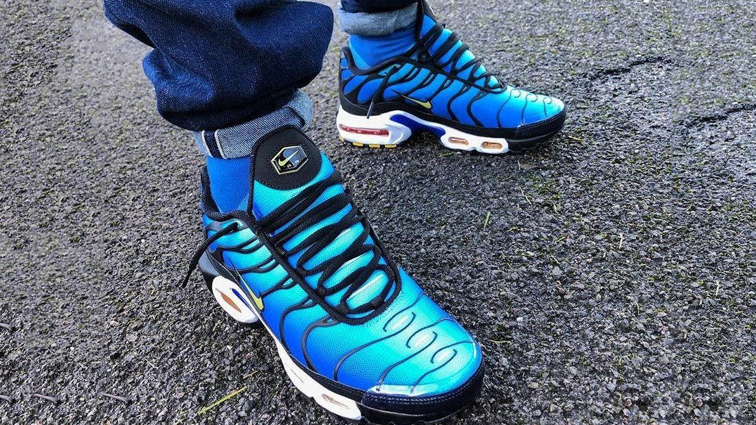 corte largo extremidades Comprometido Here's How People Are Styling the Air Max Plus 'Hyper Blue' - Sneaker  Freaker