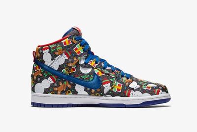 Conceptsnike Sb Ugly Christmas Sweater Dunk 5