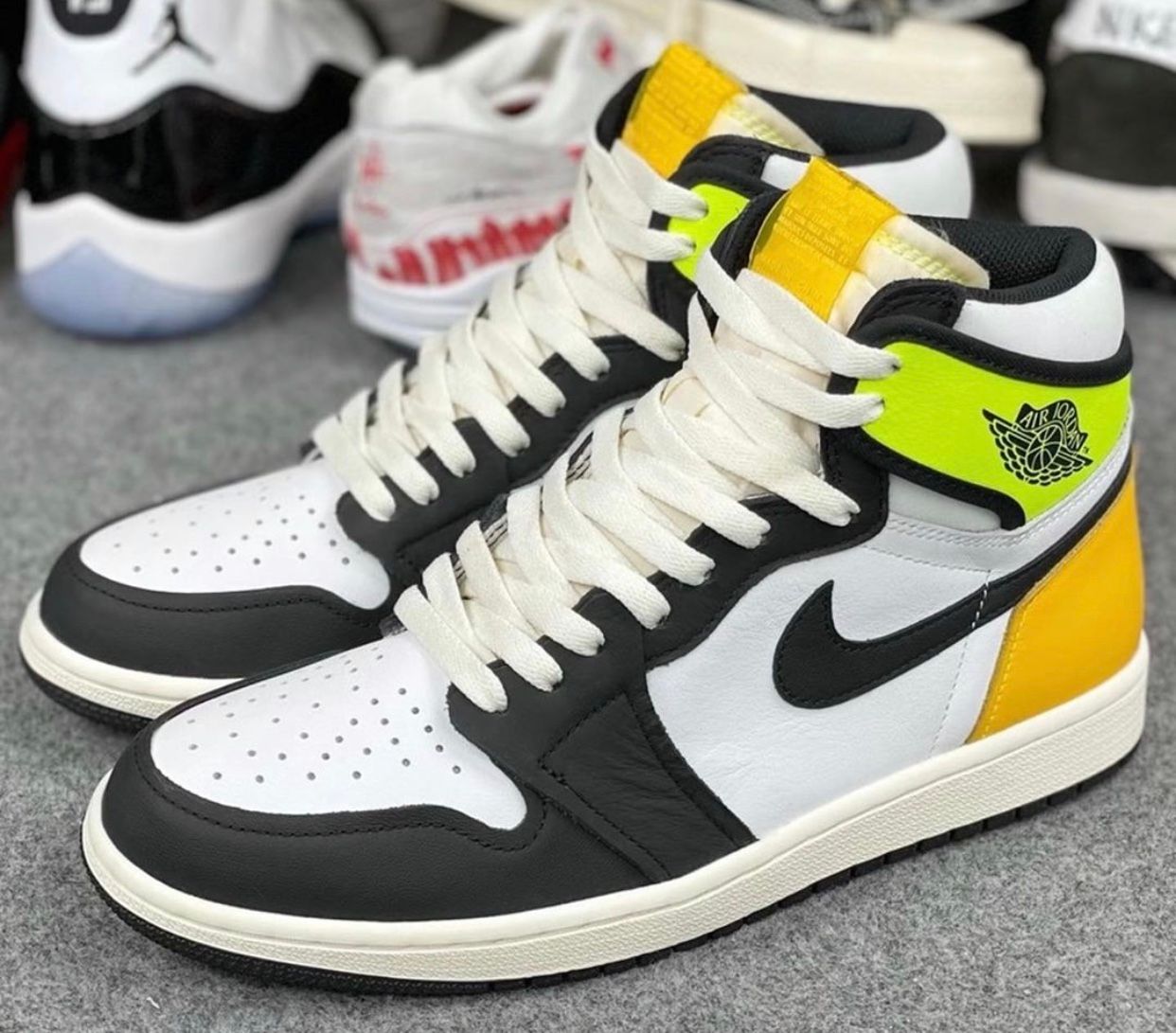 Fresh Pics Air Jordan 1 ‘volt Gold Sneaker Freaker