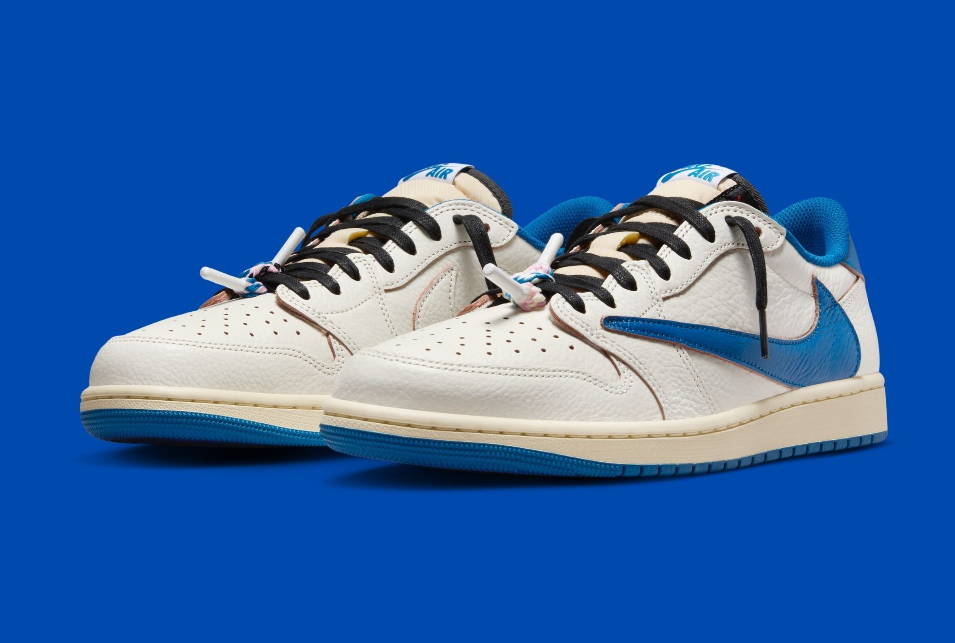 美品 TRAVIS SCOTT × NIKE AIRJORDAN 1 LOW Jordan 1 Retro Low OG SP Fragment x Travis Scott Men's