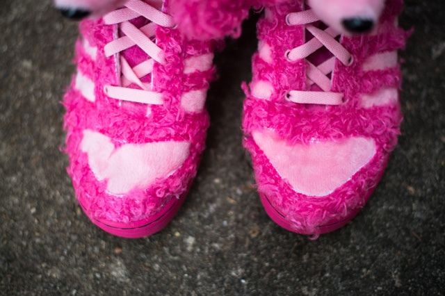 靴 adidas by JEREMY SCOTT pink poodle adidas JS Poodle Jeremy Scott Pink Men's - Q23499 - US