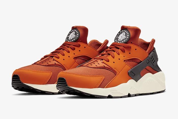 purple and orange huaraches