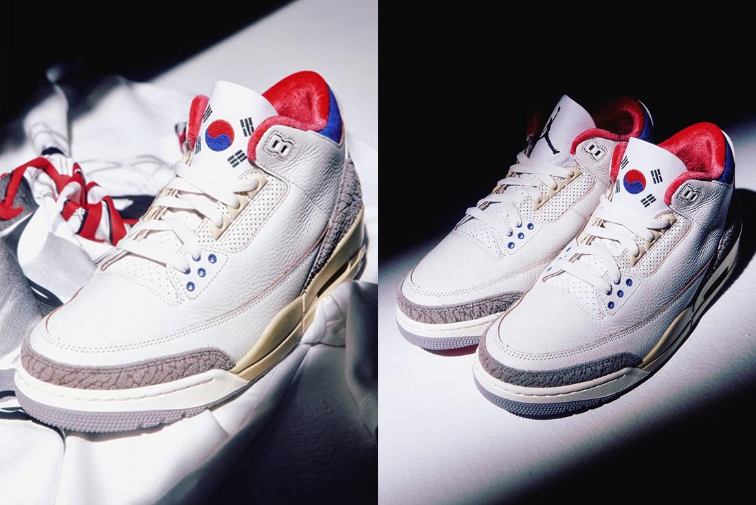 Hinh anh 6: Air Jordan 3 ‘Seoul’ 2025 va 2018 cung cac chi tiet thiet ke