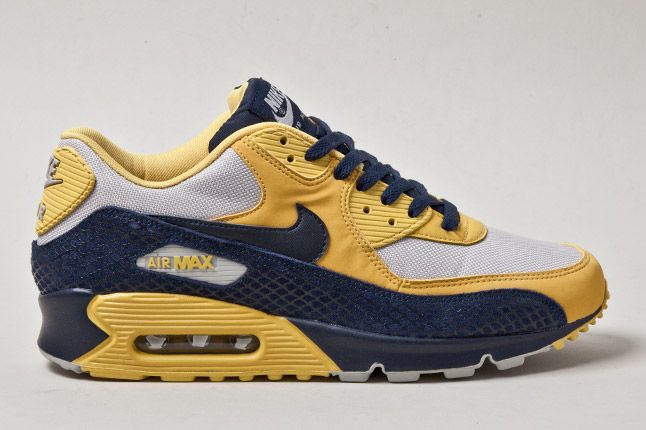 air max 90 yellow blue