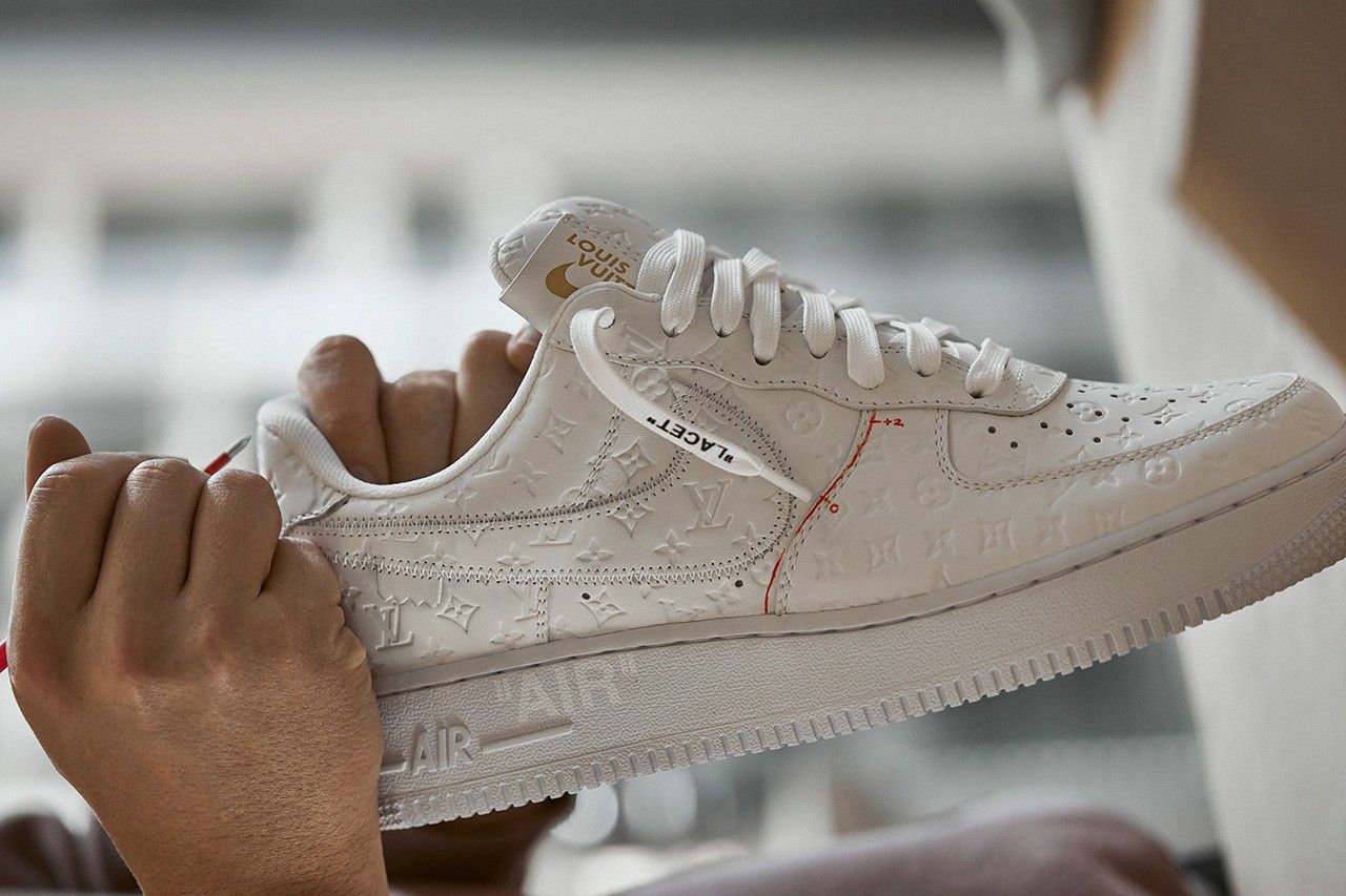 BTS Look at the Making of Virgil Abloh's Louis Vuitton x Nike Air 