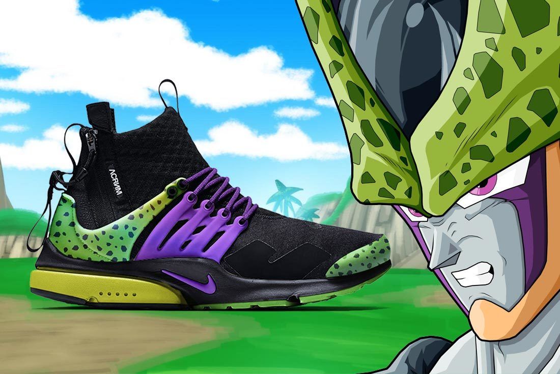 cell dragon ball shoes