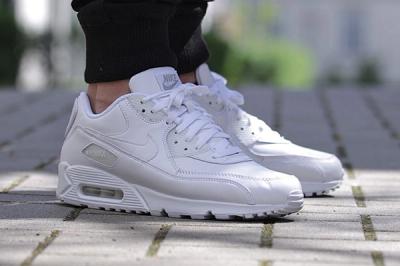 Nike Air Max 90 All White Leather