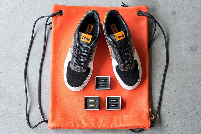 Deubré Bespokeind Nike Air Force 1 Asap Ferg 3