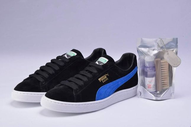 puma suede how to clean