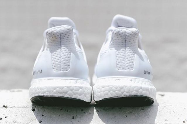 Adidas Ultra Boost White Black Bottom 7