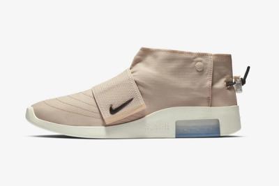 Nike Air Fear Of God Moc Particle Beige At8086 200 Release Date Lateral