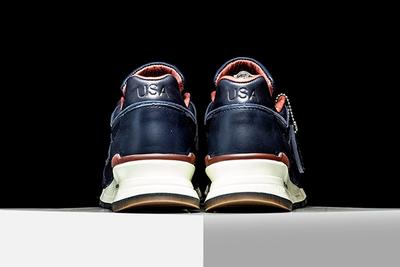 New Balance 997 Horween Leather Navy3