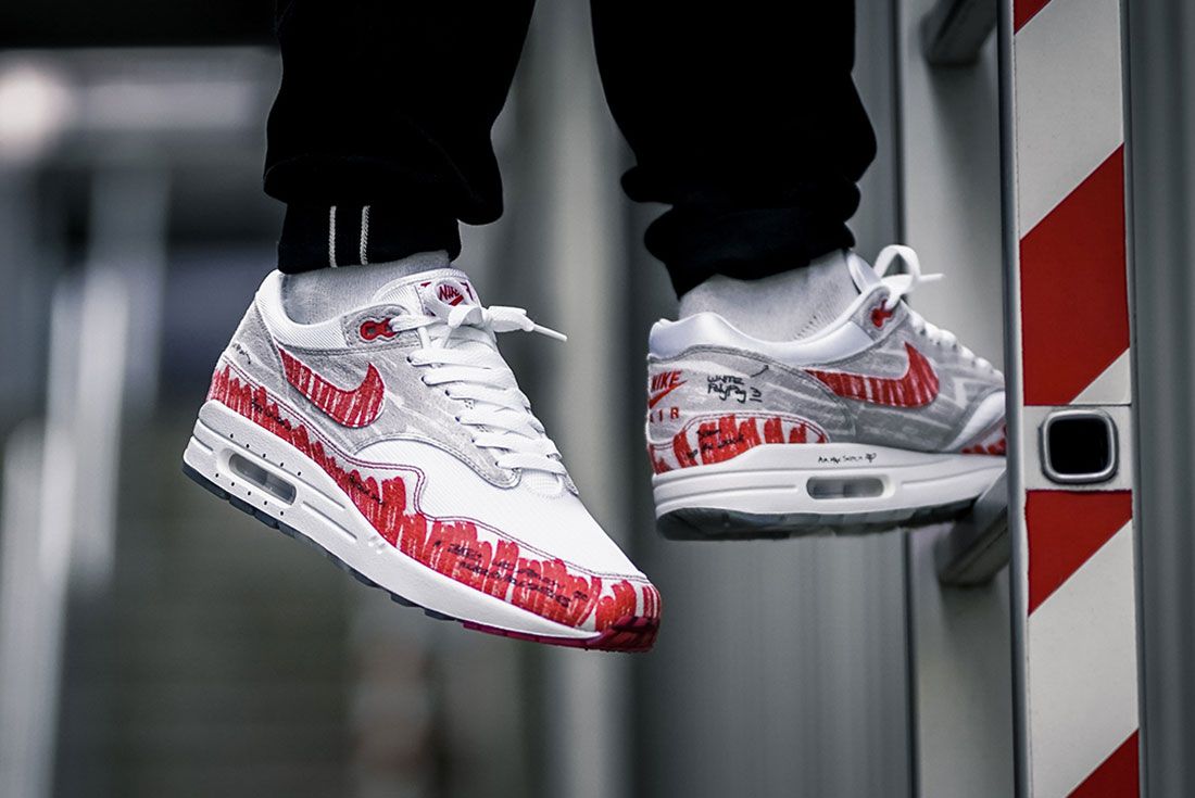 Styling the Nike Air Max 1 'Sketch 