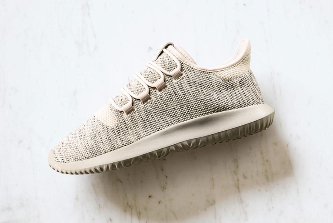 adidas Men\'s Athletic Shoes Beige and White Knit Runners Adidas Mens Adidas Sneakers Knit Adidas Swift Run Womens  main image 4