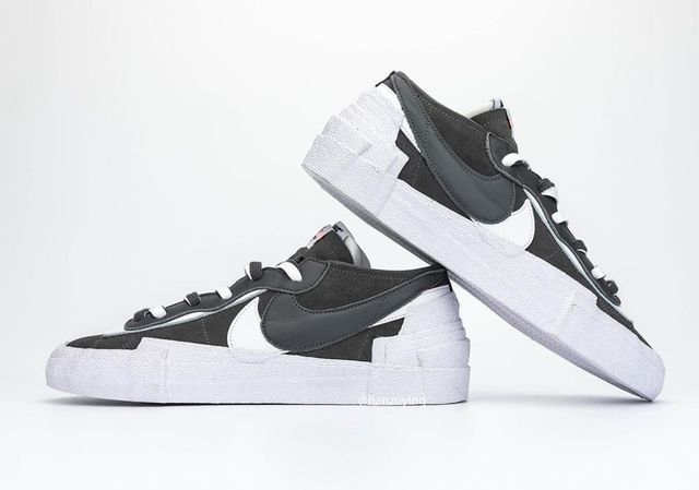 New sacai x Nike Blazer Low Revealed! - Sneaker Freaker