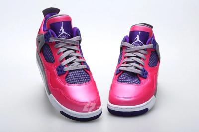 Air Jordan 4 Pink Foil Hero Front