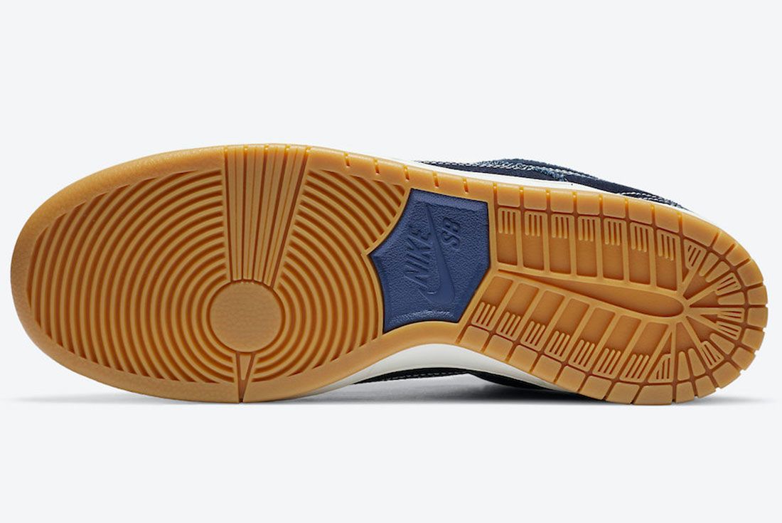 This New Nike SB Denim Dunk Swaps 