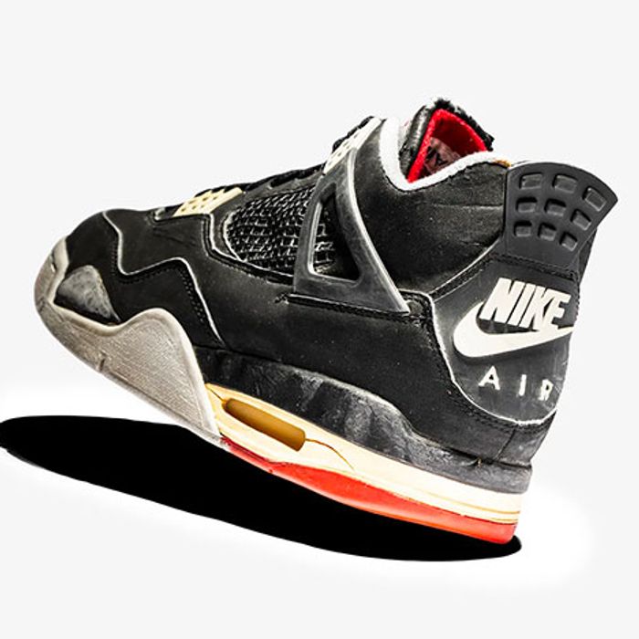 The History the Heel: The Air Jordan 4 'Bred' Over the Years Sneaker Freaker
