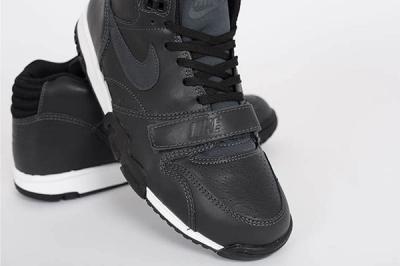 Nike Air Trainer 1 Mid Anthracite Black Leather 3