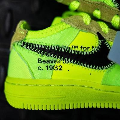 Off White Air Force 1 Volt Toddler 4