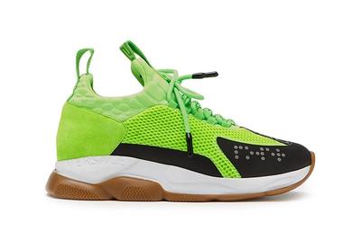 Versace Cross Chainer Green White Gum Runway Ss19 Release Information 1 Side