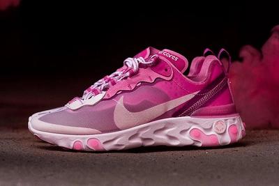 Sneaker Room Nike React Element 87 Pink Breast Cancer Release Date 3 Side