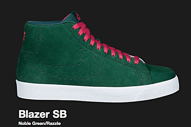 Nike Noble Green Blazer Sb 2010 1