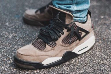 Travis scott store retro 4 olive