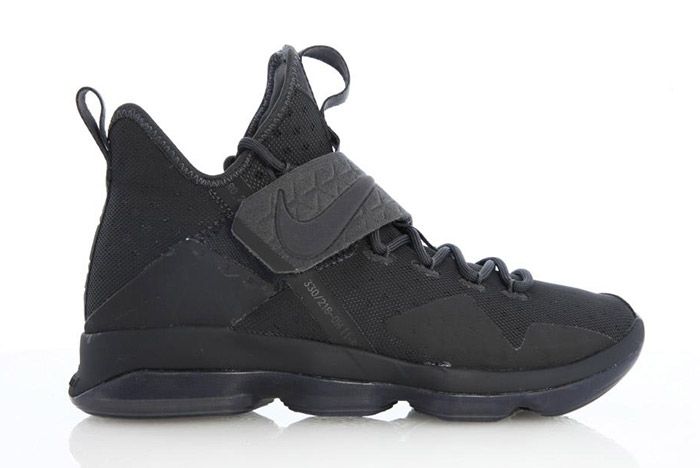 Nike LeBron 14 Triple Black Releases