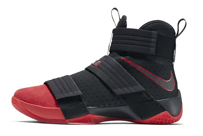 Nike Lebron Zoom Soldier 10 Black Red Bred 6