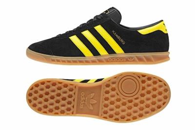 Adidas Hamburg Black Yellow 1