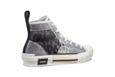 Dior B23 High Top Leopard Print Sneaker 1 Side2